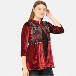 Women Embroidered Shrug