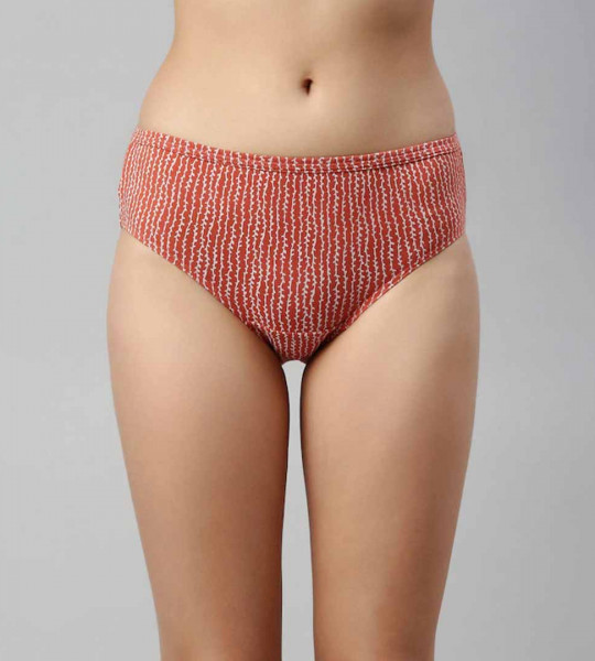 Women Pack of Assorted Mid Waist Full coverage Cotton Antimicrobial Briefs