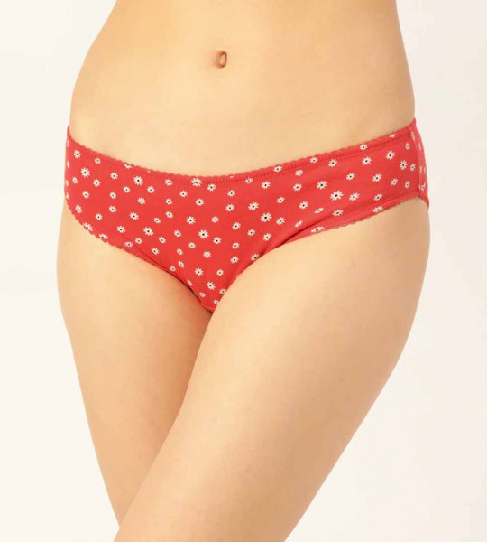 Women Assorted Pure Cotton Printed Bikini Briefs
