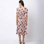 Ethnic Motifs Maternity Empire Midi Dress